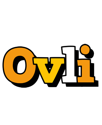 Ovli cartoon logo