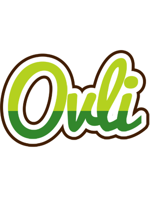 Ovli golfing logo
