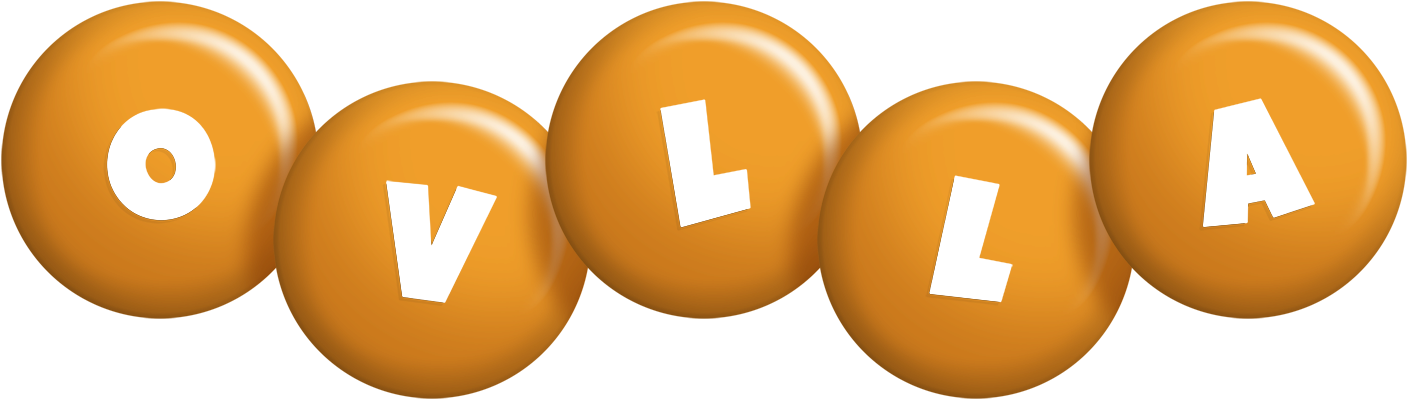Ovlla candy-orange logo