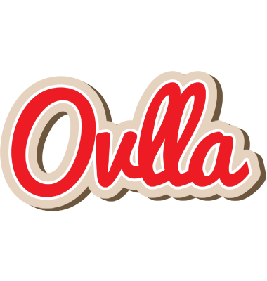 Ovlla chocolate logo