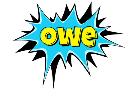 Owe amazing logo