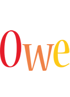 Owe birthday logo