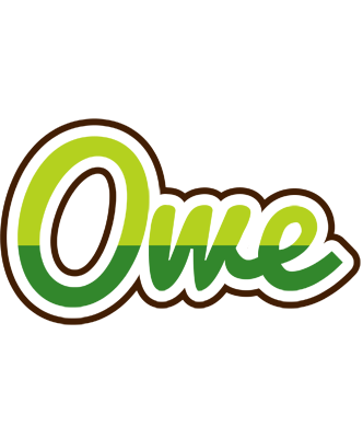 Owe golfing logo