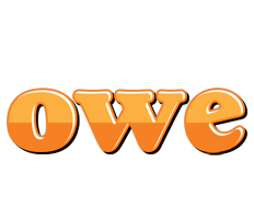 Owe orange logo