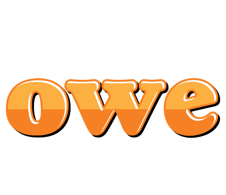 Owe orange logo