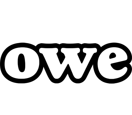 Owe panda logo