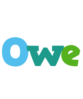 Owe rainbows logo