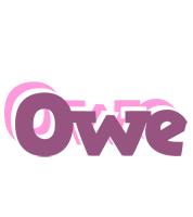 Owe relaxing logo