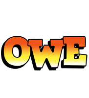 Owe sunset logo