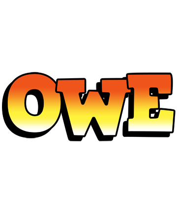 Owe sunset logo