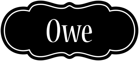 Owe welcome logo