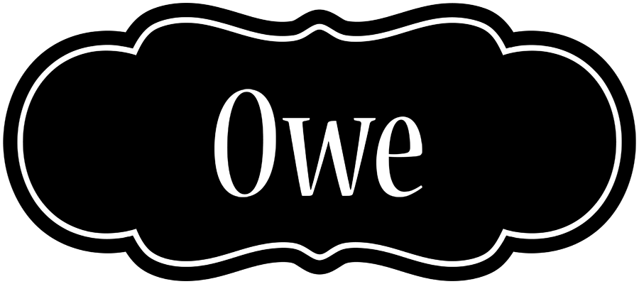 Owe welcome logo