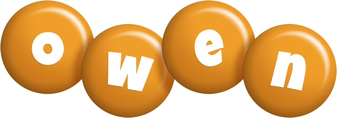 Owen candy-orange logo