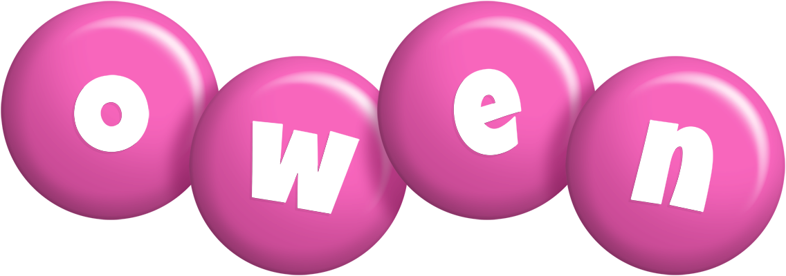Owen candy-pink logo