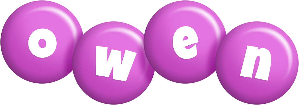 Owen candy-purple logo