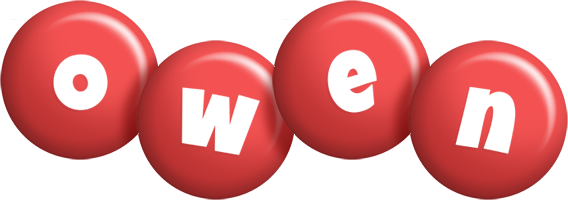 Owen candy-red logo