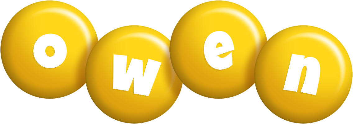 Owen candy-yellow logo