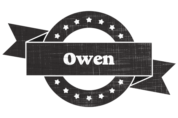 Owen grunge logo