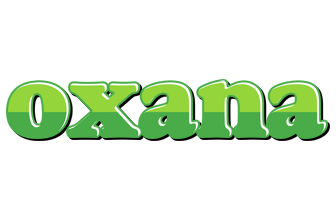 Oxana apple logo