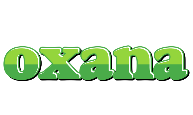 Oxana apple logo