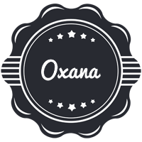 Oxana badge logo