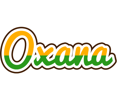 Oxana banana logo