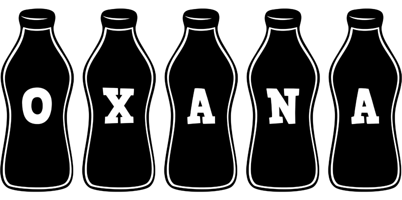 Oxana bottle logo