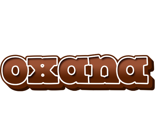 Oxana brownie logo