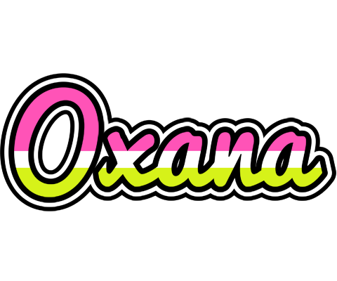 Oxana candies logo