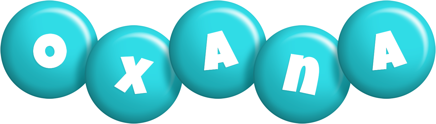 Oxana candy-azur logo