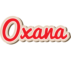 Oxana chocolate logo