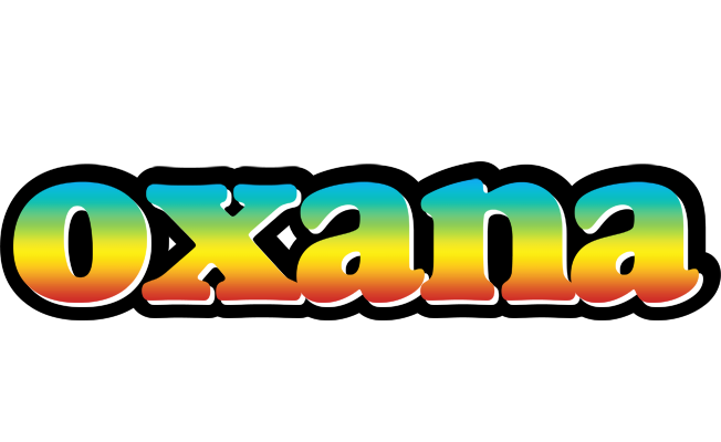 Oxana color logo