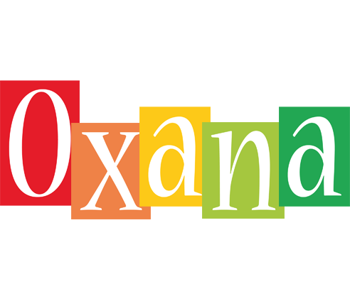 Oxana colors logo