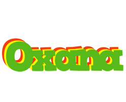 Oxana crocodile logo