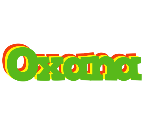 Oxana crocodile logo