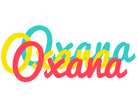 Oxana disco logo