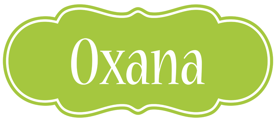 Oxana family logo