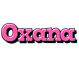 Oxana girlish logo