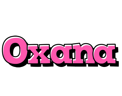 Oxana girlish logo