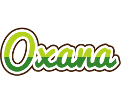 Oxana golfing logo