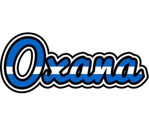 Oxana greece logo
