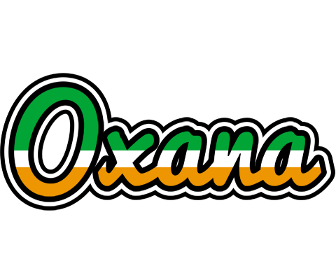 Oxana ireland logo