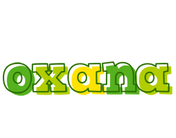 Oxana juice logo