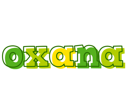 Oxana juice logo