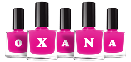 Oxana nails logo