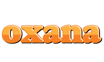 Oxana orange logo