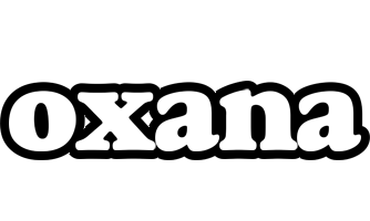 Oxana panda logo