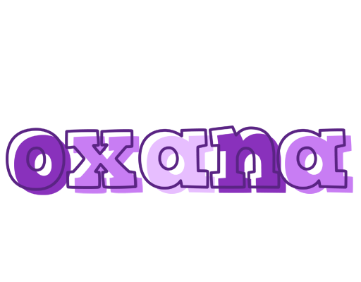 Oxana sensual logo