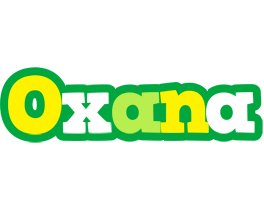 Oxana soccer logo