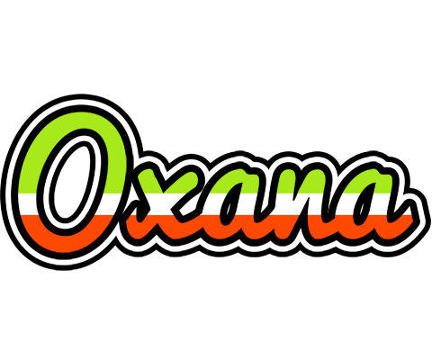 Oxana superfun logo